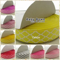 50yard/lot Handmade 1'' Quatrefoil Printed Grosgrain Hair Accessories Ribbon Quatrefoil Band DIY Accessories Free Shipping
50yard/lot Handmade 1'' Quatrefoil Printed Grosgrain Hair Accessories Ribbon Quatrefoil Band DIY Accessories Free Shipping