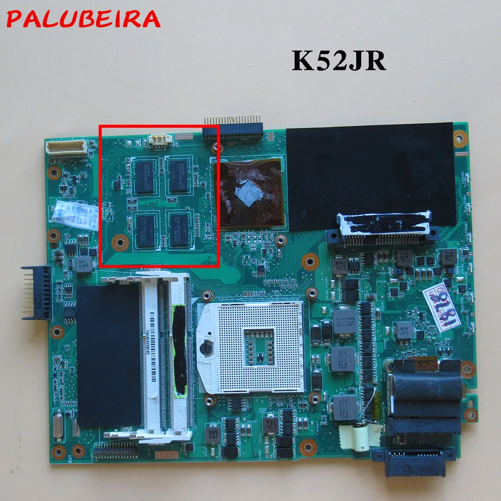 PALUBEIRA K52JR Motherboard For ASUS A52J X52J K52JC laptop Motherboard K52JC Mainboard REV 2.0 test 100% ok
PALUBEIRA K52JR Motherboard For ASUS A52J X52J K52JC laptop Motherboard K52JC Mainboard REV 2.0 test 100% ok