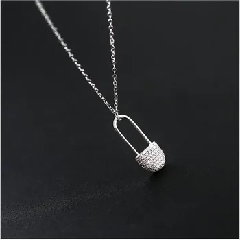 New Arrival 925 Sterling Silver Jewelry Wholesale Temperament Elegant Crystal Lock Shape Clavicle Chain Pendant Necklace H282
New Arrival 925 Sterling Silver Jewelry Wholesale Temperament Elegant Crystal Lock Shape Clavicle Chain Pendant Necklace H282