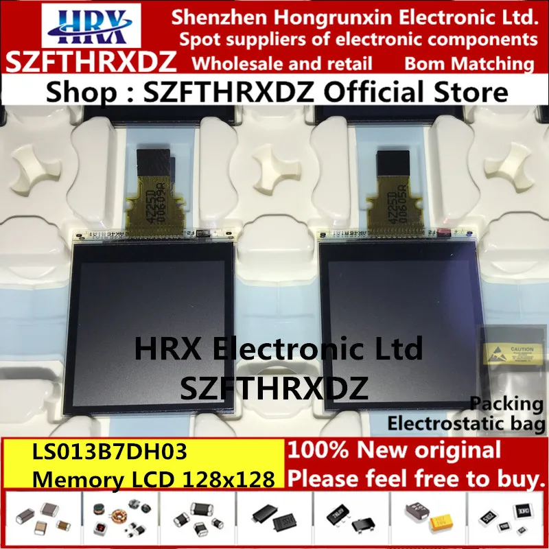 100% new original LS013B7DH03 1.28" Memory LCD 128x128 Tranf HR-TFT LS013B7DH03 (1PCS-2PCS-5PCS-10PCS)
100% new original LS013B7DH03 1.28" Memory LCD 128x128 Tranf HR-TFT LS013B7DH03 (1PCS-2PCS-5PCS-10PCS)