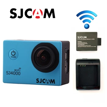 

Original SJCAM SJ4000 WiFi Full HD Diving 30M Waterproof Sport Action Camera Sport DVR Connector Set Free Shipping!