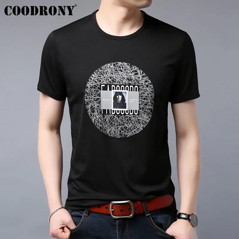 COODRONY T Shirt Men 2019 Summer New Arrival Casual Streetwear Fashion Pattern Tshirt Short Sleeve Cotton Tee Shirt Homme S95086 
COODRONY T Shirt Men 2019 Summer New Arrival Casual Streetwear Fashion Pattern Tshirt Short Sleeve Cotton Tee Shirt Homme S95086