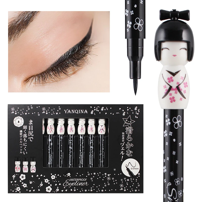 Yanqina japanese doll design eyeliner eye makeup quick dry long lasting eyeliner pencil waterproof charming eyeliner pen YAN018
Yanqina japanese doll design eyeliner eye makeup quick dry long lasting eyeliner pencil waterproof charming eyeliner pen YAN018