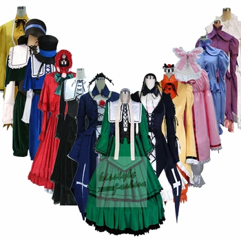 Rozen Maiden Jade Stern Shinku Souseiseki Gothic Group of Characters Clothing Anime Clothes Cosplay Costume,Customized Accepted
Rozen Maiden Jade Stern Shinku Souseiseki Gothic Group of Characters Clothing Anime Clothes Cosplay Costume,Customized Accepted