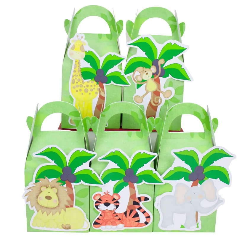 In the Jungle Favor Box Candy Box Gift Box Cupcake Box Boy Kids Birthday Party Supplies Decoration Event Party Supplies
In the Jungle Favor Box Candy Box Gift Box Cupcake Box Boy Kids Birthday Party Supplies Decoration Event Party Supplies