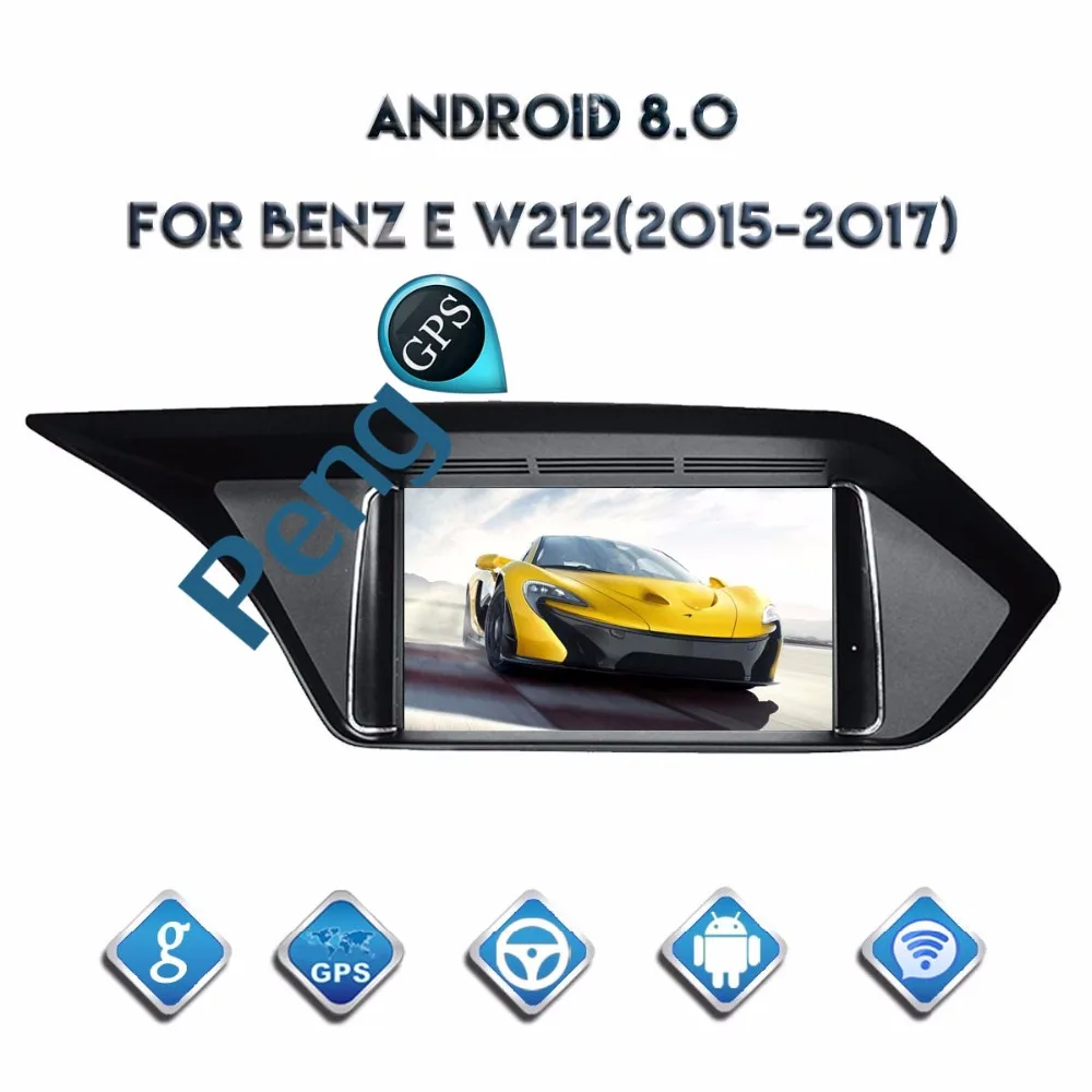 Octa Core CD DVD Player 2 Din Stereo Android 8.0 Car Radio for Benz E W212 2015-2017 GPS Navigation Autoradio Headunit WIFI FM
Octa Core CD DVD Player 2 Din Stereo Android 8.0 Car Radio for Benz E W212 2015-2017 GPS Navigation Autoradio Headunit WIFI FM