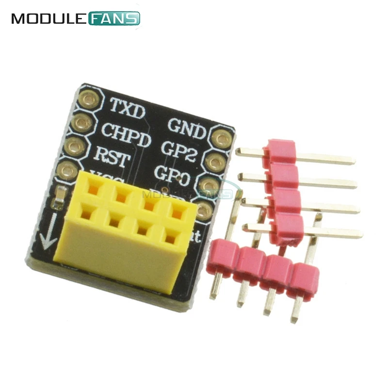 2PCS For ESP-01 Esp8266 ESP-01S Model Of The ESP8266 Serial Breadboard Adapter To WiFi Transceiver Module Breakout UART Module
2PCS For ESP-01 Esp8266 ESP-01S Model Of The ESP8266 Serial Breadboard Adapter To WiFi Transceiver Module Breakout UART Module