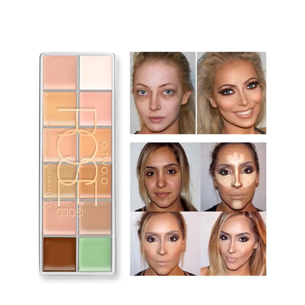 12 Color Concealer Dark Eye Circles Pimple Mark Concealer Cream Oil-control Lasting Waterproof Concealer Palette Whitening
12 Color Concealer Dark Eye Circles Pimple Mark Concealer Cream Oil-control Lasting Waterproof Concealer Palette Whitening