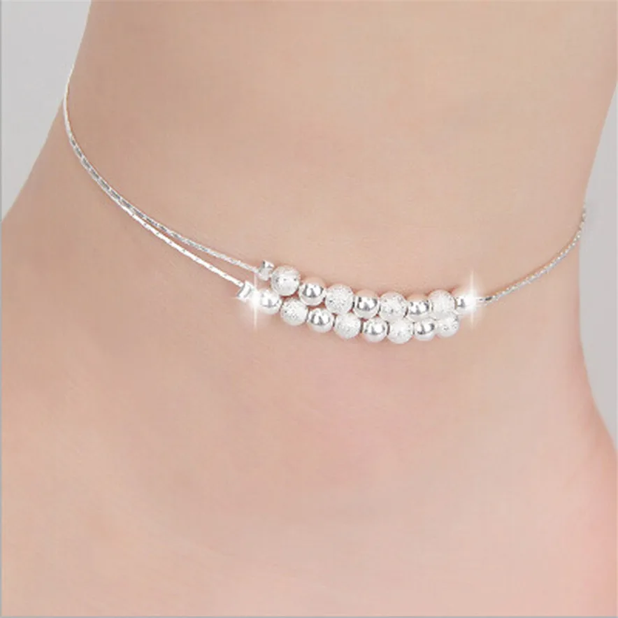 Stylish Jewelry new creative Matte beads Women Chain Ankle Bracelet Barefoot Sandal Beach Foot Jewelry Leg bracelet drship
Stylish Jewelry new creative Matte beads Women Chain Ankle Bracelet Barefoot Sandal Beach Foot Jewelry Leg bracelet drship