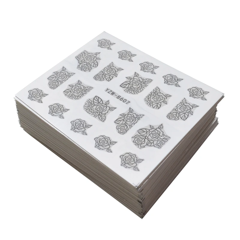 YWK 67 Sheets 2019 New Black Lace Nail Art Flower Water Transfer Stickers Sexy Nail Tips Decals Beauty Manicure Decor Tools
YWK 67 Sheets 2019 New Black Lace Nail Art Flower Water Transfer Stickers Sexy Nail Tips Decals Beauty Manicure Decor Tools