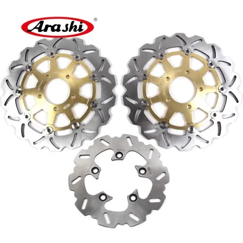 ARASHI GSXR1000 Front Rear Brake Rotors Brake Disc For SUZUKI GSX-R1000 2003 2004 GSX R1000 03 04 GSXR600 GSXR750 2004-2005
ARASHI GSXR1000 Front Rear Brake Rotors Brake Disc For SUZUKI GSX-R1000 2003 2004 GSX R1000 03 04 GSXR600 GSXR750 2004-2005