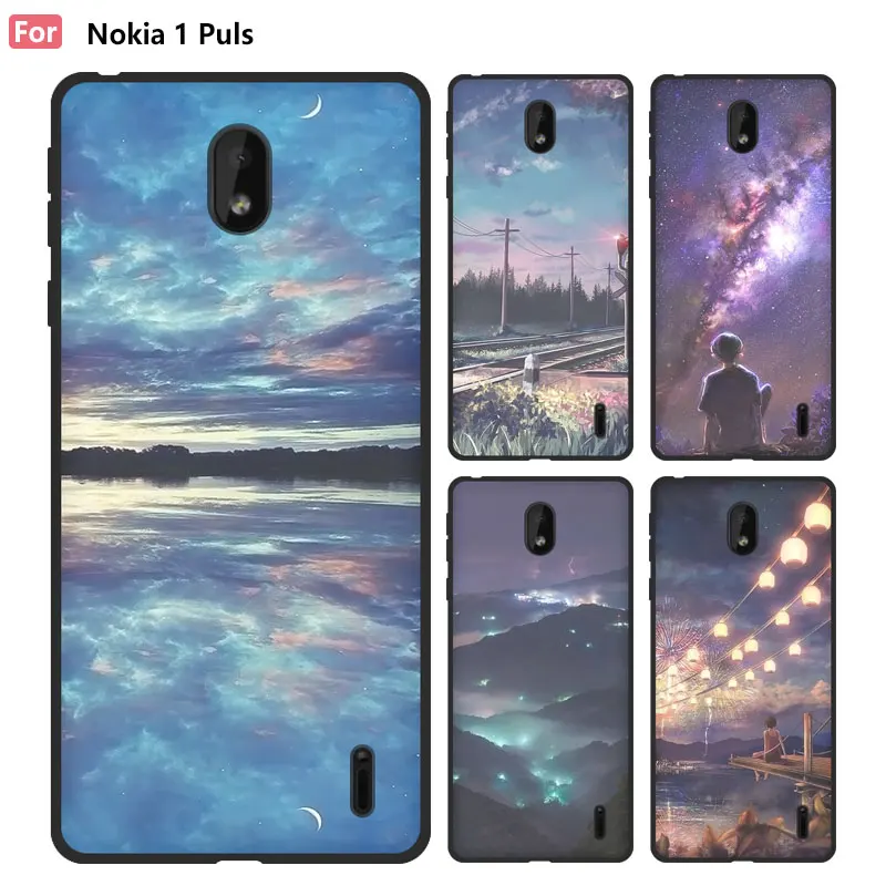 Модный силиконовый чехол для телефона iTien из ТПУ с принтом хорошего качества Nokia 1