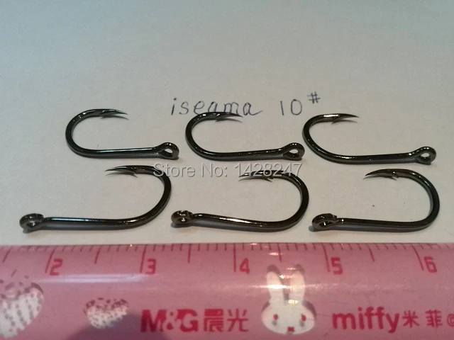 Free Shipping 10# 2000pcs/Lot ISEAMA Fish Hook with ring High Carbon Barbed Fishing Hook for Carp Fishing Pond Fishing
Free Shipping 10# 2000pcs/Lot ISEAMA Fish Hook with ring High Carbon Barbed Fishing Hook for Carp Fishing Pond Fishing