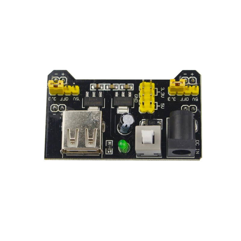 3.3V 5V Breadboard Power Supply Module for Solderless Bread Board MB102 Power for Circuit Board Experiment DIY for
3.3V 5V Breadboard Power Supply Module for Solderless Bread Board MB102 Power for Circuit Board Experiment DIY for