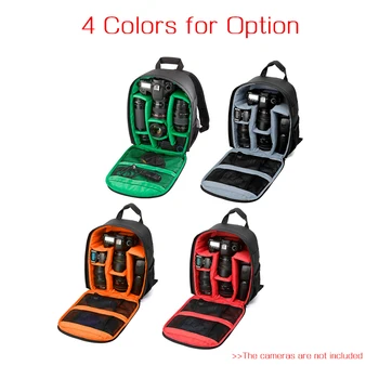 Camera Bag Waterproof DSLR Backpack 13 x 10.4 x 4.9 Inch Size for DSLR Cameras Mirrorless Cameras Lens Flashes Tripod Other Accessories
Camera Bag Waterproof DSLR Backpack 13 x 10.4 x 4.9 Inch Size for DSLR Cameras Mirrorless Cameras Lens Flashes Tripod Other Accessories