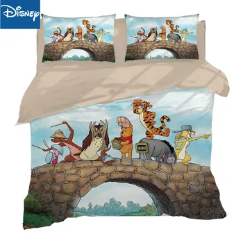 disney cartoon winnie pooh bedding sets for kids home textile bedspreads 3D bed linens boys queen size bed set 4pc hot sale
disney cartoon winnie pooh bedding sets for kids home textile bedspreads 3D bed linens boys queen size bed set 4pc hot sale