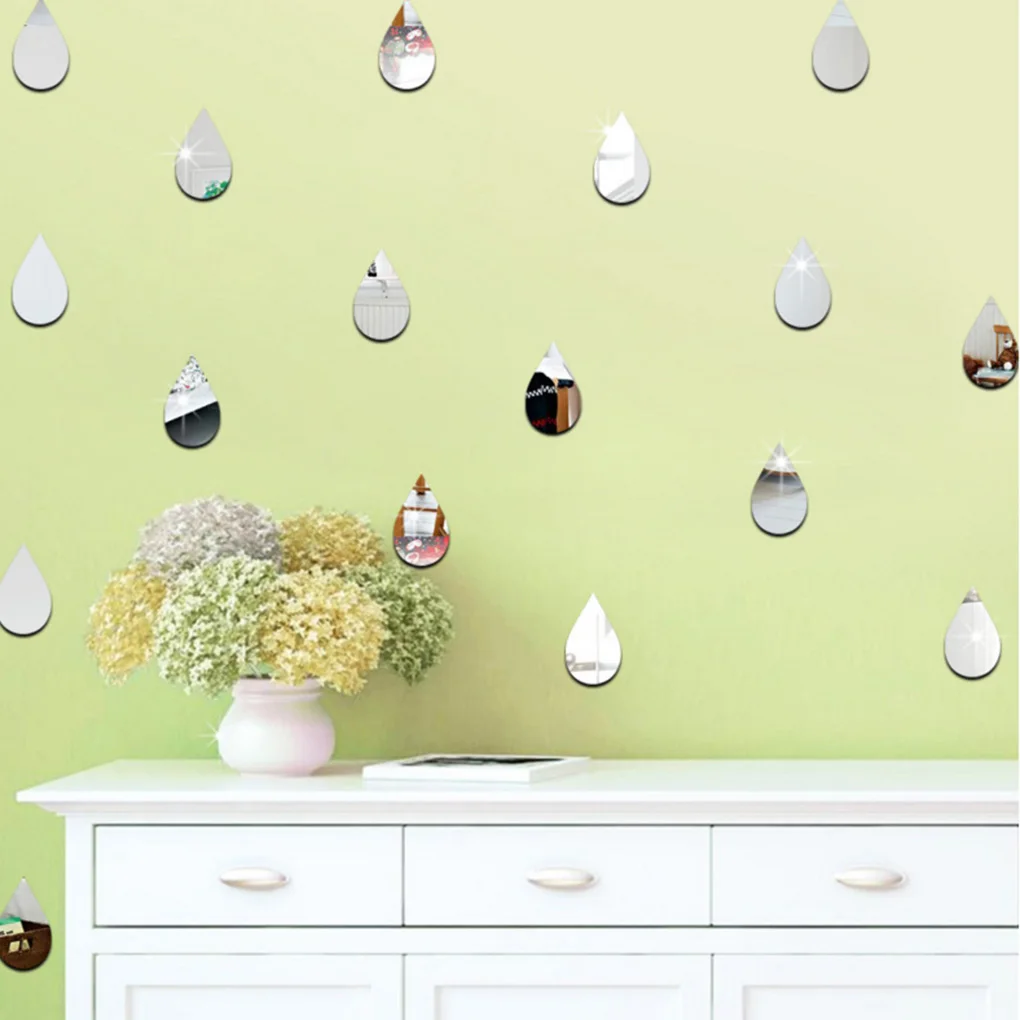 Hot Sale 3D Acrylic Wall Stickers Decorative Mirror Surface Poster Wall Decal Rain Drop Paster Art Paper Home Office Decor
Hot Sale 3D Acrylic Wall Stickers Decorative Mirror Surface Poster Wall Decal Rain Drop Paster Art Paper Home Office Decor