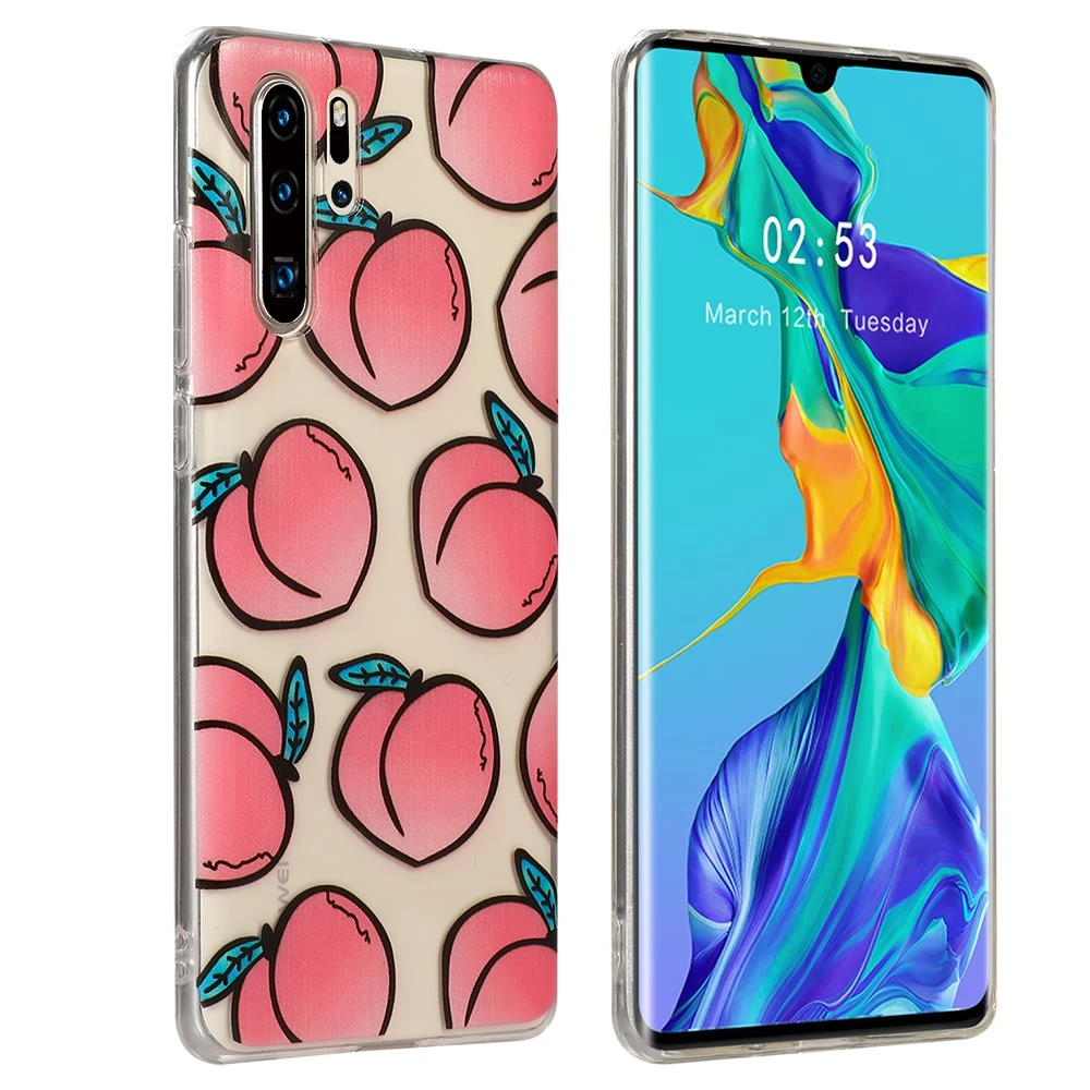 Peach Silicone Phone Case For Huawei P30 Pro Mate 20 Shockproof Cute Soft TPU Protection Bumper Back Cover For Huawei P20 Lite
Peach Silicone Phone Case For Huawei P30 Pro Mate 20 Shockproof Cute Soft TPU Protection Bumper Back Cover For Huawei P20 Lite