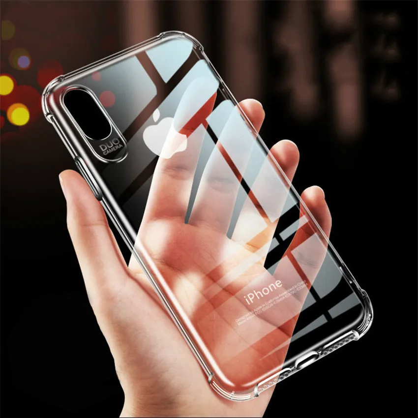 Clear Phone Case for IPhone 6 6s 7 8 Plus X Luxury TPU Transparent Soft Cover for IPhone XR XS Max 7P 8P Fundas Anti-knock Coque
Clear Phone Case for IPhone 6 6s 7 8 Plus X Luxury TPU Transparent Soft Cover for IPhone XR XS Max 7P 8P Fundas Anti-knock Coque