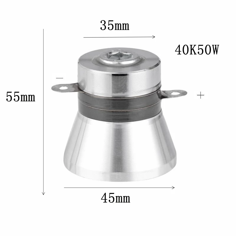 ultrasonic vibration cleaning transducer for Washing vegetables and dishwashers 40khz/50W
ultrasonic vibration cleaning transducer for Washing vegetables and dishwashers 40khz/50W