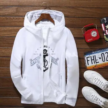 summer jacket men/Female windproof Anti-UV windbreaker collar jaqueta masculina white black
summer jacket men/Female windproof Anti-UV windbreaker collar jaqueta masculina white black