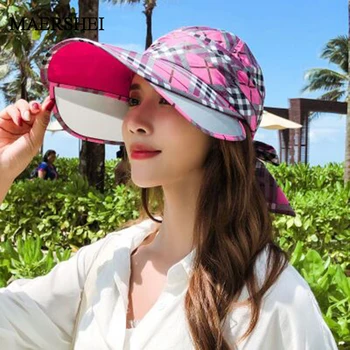 MAERSHEI Sun Hat For Women Summer female protection UV hat sun hat ladies travel beach Retractable Visor Hats Wide Brim Chapeau
MAERSHEI Sun Hat For Women Summer female protection UV hat sun hat ladies travel beach Retractable Visor Hats Wide Brim Chapeau