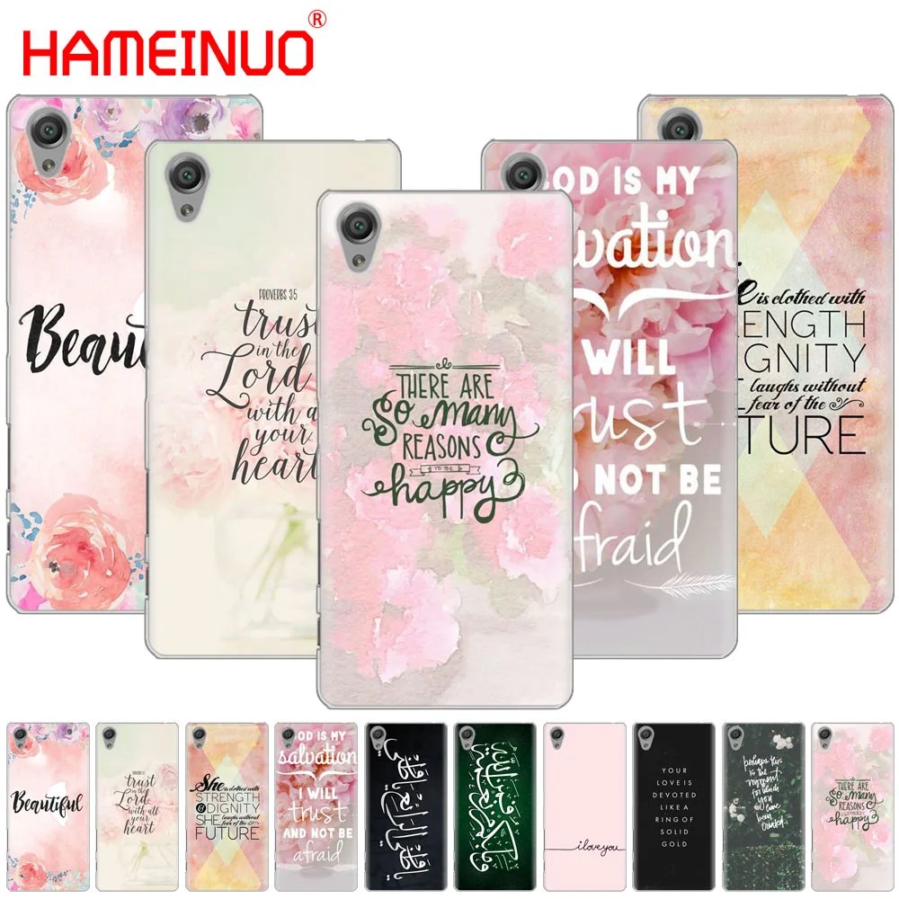 

HAMEINUO Pink memories Cover phone Case for sony xperia C6 XA1 XA2 XA ULTRA X XP L1 L2 X XZ1 compact XR/XZ PREMIUM