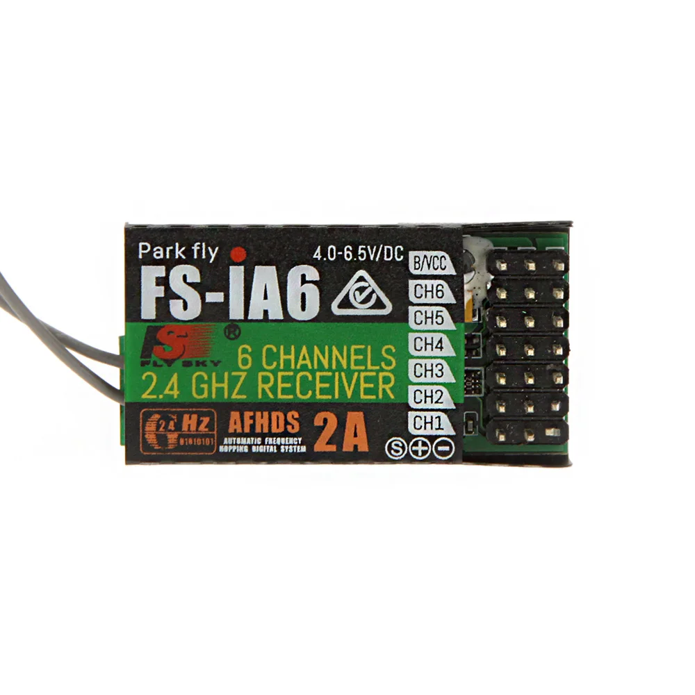 2Pcs 2.4G Flysky FS-iA6 6 Channel Remote Control Receiver with Double Antenna Compatible Flysky i4 i6 i10 GT2E GT2F GT2G Transmi
2Pcs 2.4G Flysky FS-iA6 6 Channel Remote Control Receiver with Double Antenna Compatible Flysky i4 i6 i10 GT2E GT2F GT2G Transmi