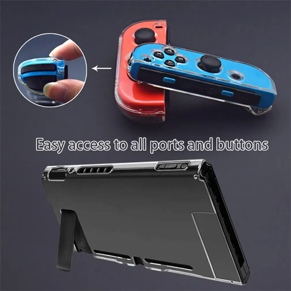 Detachable Crystal PC Transparent Case For Nintend Nintend Switch NS NX Cases Hard Clear Back Cover Shell Coque Ultra Thin Bag
Detachable Crystal PC Transparent Case For Nintend Nintend Switch NS NX Cases Hard Clear Back Cover Shell Coque Ultra Thin Bag