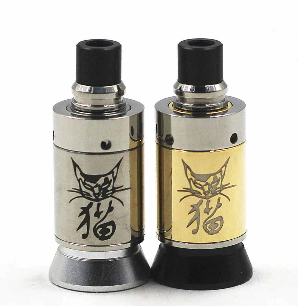 CATs RDA Rebuildable Dripping Atomizer DIY Mech Dripper 22mm Tank 510 Drip Tip for Mechanical Box Mod
CATs RDA Rebuildable Dripping Atomizer DIY Mech Dripper 22mm Tank 510 Drip Tip for Mechanical Box Mod