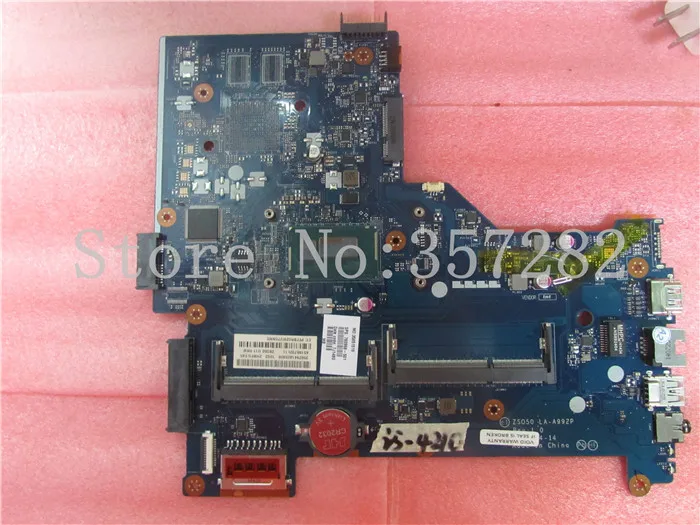 Для струйного принтера HP Pavilion 15 r r150sa Рабочая материнская плата i5 4210U 760968 501 LA