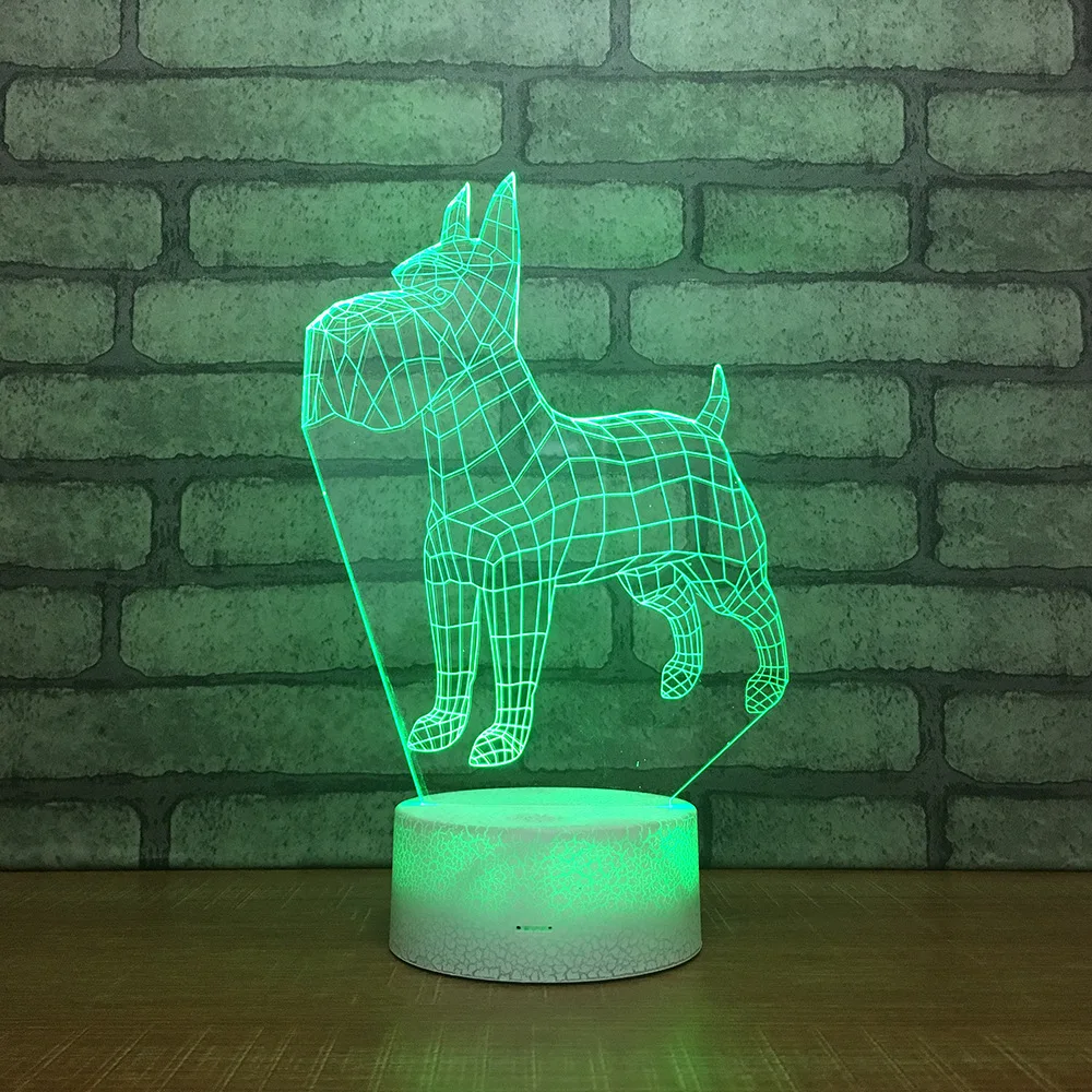 Puppy 3d Table Lamps Fantastic Electronic Products Atmosphere Lamp Home Creative Decorative Colorful Led 3d Night Lamp
Puppy 3d Table Lamps Fantastic Electronic Products Atmosphere Lamp Home Creative Decorative Colorful Led 3d Night Lamp