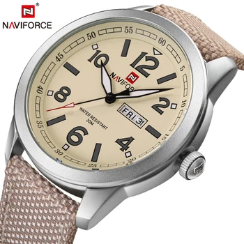 NAVIFORCE watches men military Sports Quartz watches luxury brand fashion casual auto date week 3ATM waterproof nylon watches
NAVIFORCE watches men military Sports Quartz watches luxury brand fashion casual auto date week 3ATM waterproof nylon watches