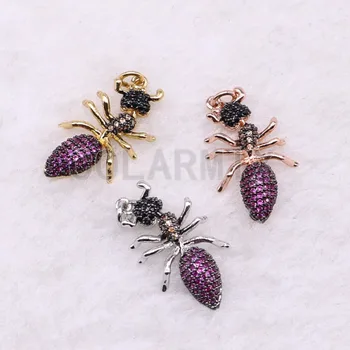 Big Ants Colorful zircon copper pendant micro pave zircon bugs inset pendant Fahsion jewelry pendant Wholesale3736
Big Ants Colorful zircon copper pendant micro pave zircon bugs inset pendant Fahsion jewelry pendant Wholesale3736
