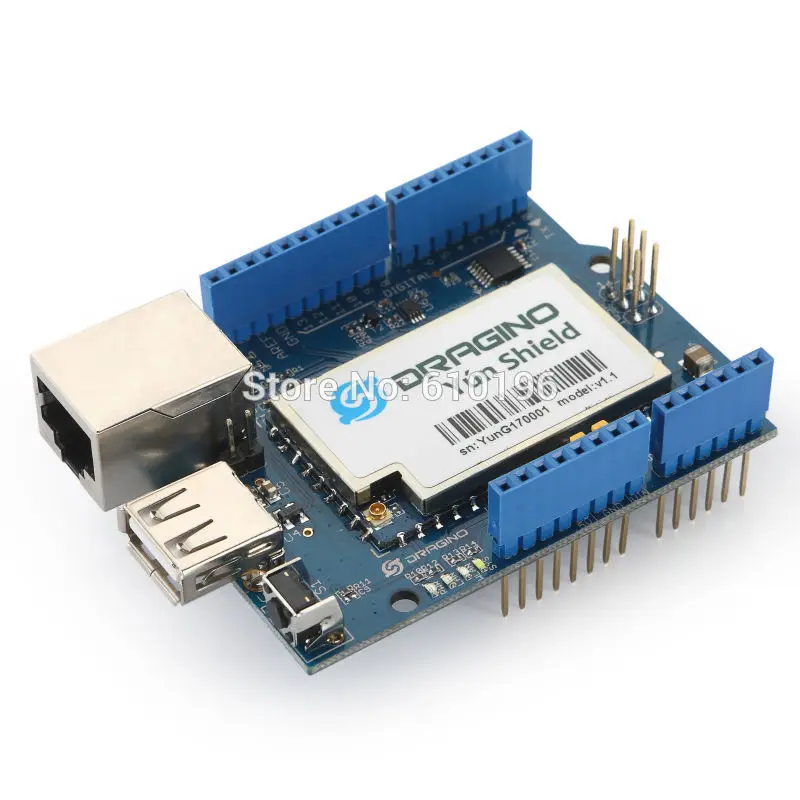 Yun Shield Expansion Board with PCB Antenna for Arduino Leonardo Duemilanove Diecimila Mega2560
Yun Shield Expansion Board with PCB Antenna for Arduino Leonardo Duemilanove Diecimila Mega2560
