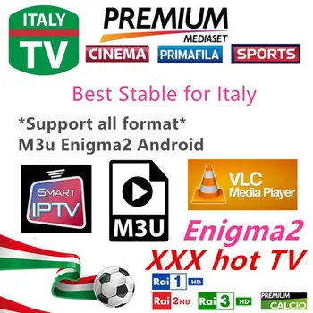 Italian IPTV subscription M3U Enigma2 Italy iptv Subscription UK Germany France Belgium Spain adult For Android Smart IP TV Box
Italian IPTV subscription M3U Enigma2 Italy iptv Subscription UK Germany France Belgium Spain adult For Android Smart IP TV Box