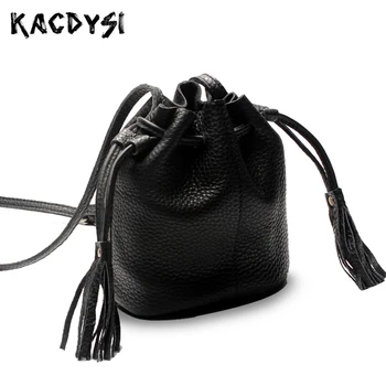 Genuine Leather Small Bag Women's Shouder Bags String Soft Cowhide Bucket Bags Mini Modern Stylish Girls Crossbody Messenger Bag
Genuine Leather Small Bag Women's Shouder Bags String Soft Cowhide Bucket Bags Mini Modern Stylish Girls Crossbody Messenger Bag