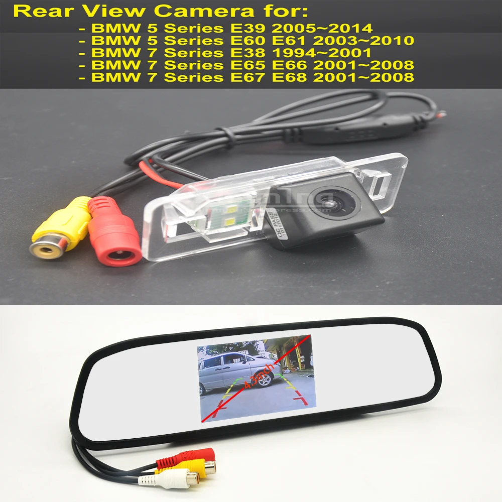 Car Rear View Camera for BMW 5 Series E39 E60 E61 7 Series E38 E65 E66 E67 E68 Wireless Reversing Parking Backup Camera Mirror
Car Rear View Camera for BMW 5 Series E39 E60 E61 7 Series E38 E65 E66 E67 E68 Wireless Reversing Parking Backup Camera Mirror