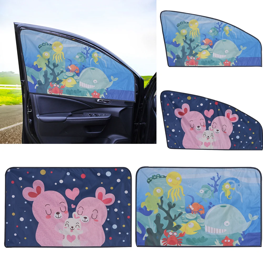 Universal Car Window Sunshade Cartoon Magnetic Window Cover Curtain Adjustable Side Window Sade Curtain Care For Baby Children
Universal Car Window Sunshade Cartoon Magnetic Window Cover Curtain Adjustable Side Window Sade Curtain Care For Baby Children