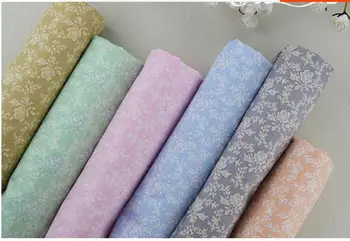 6 piece / lot 40cm * 50cm Cotton Fabric Fat Quarter Bundle Vintage 6 colors Quilting Patchwork Tilda Sewing shipping
6 piece / lot 40cm * 50cm Cotton Fabric Fat Quarter Bundle Vintage 6 colors Quilting Patchwork Tilda Sewing shipping