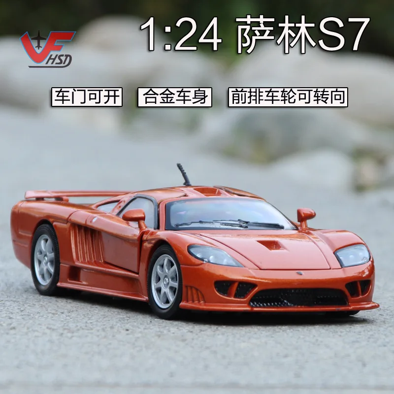 Mikidual Toys for Children Die-cast Metal Car Models Vehicles Collectable 2004 Saleen s7 Sports Racing Car Birthday Gift 1:24
Mikidual Toys for Children Die-cast Metal Car Models Vehicles Collectable 2004 Saleen s7 Sports Racing Car Birthday Gift 1:24