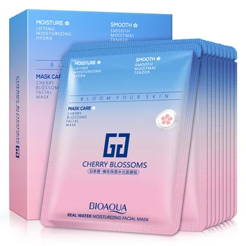 BIOAQUA Water Needle Facial Mask Cherry Blossom Mask Whitening Skin Moisturizer Shrink Pores Oil Control Men/women Skin Care Kit
BIOAQUA Water Needle Facial Mask Cherry Blossom Mask Whitening Skin Moisturizer Shrink Pores Oil Control Men/women Skin Care Kit