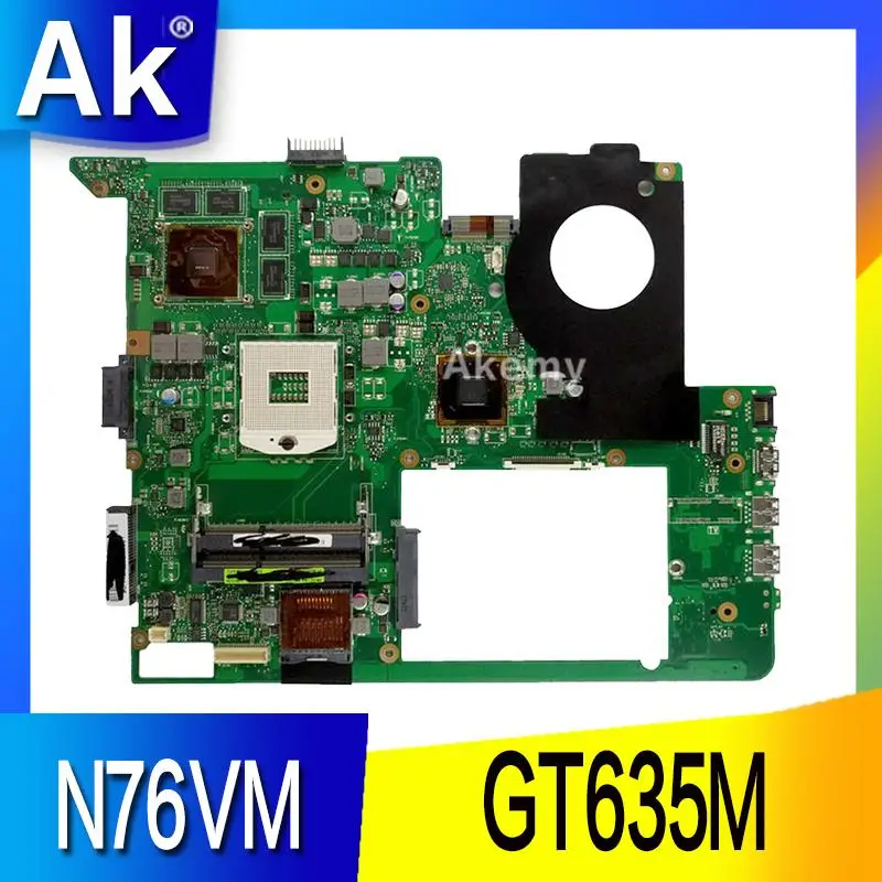 AK N76VM Laptop motherboard for ASUS N76VM N76VZ N76VJ N76V Test original mainboard GT630M/635M
AK N76VM Laptop motherboard for ASUS N76VM N76VZ N76VJ N76V Test original mainboard GT630M/635M