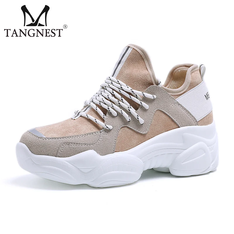 Tangnest 2019 New Sneakers Women Platform Flats Slip On Lace-Up Round Toe Creepers Solid Casual Warm Flat Walking Shoes XWD7146
Tangnest 2019 New Sneakers Women Platform Flats Slip On Lace-Up Round Toe Creepers Solid Casual Warm Flat Walking Shoes XWD7146