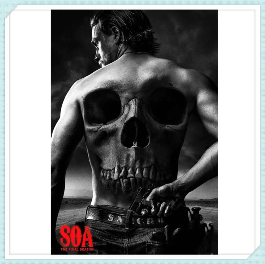 Sons of Anarchy Movie poster,Diy 5D Diamond Painting Full Round Diamond Mosaic Picture Diamond Embroidery Patterncraft YF1327
Sons of Anarchy Movie poster,Diy 5D Diamond Painting Full Round Diamond Mosaic Picture Diamond Embroidery Patterncraft YF1327