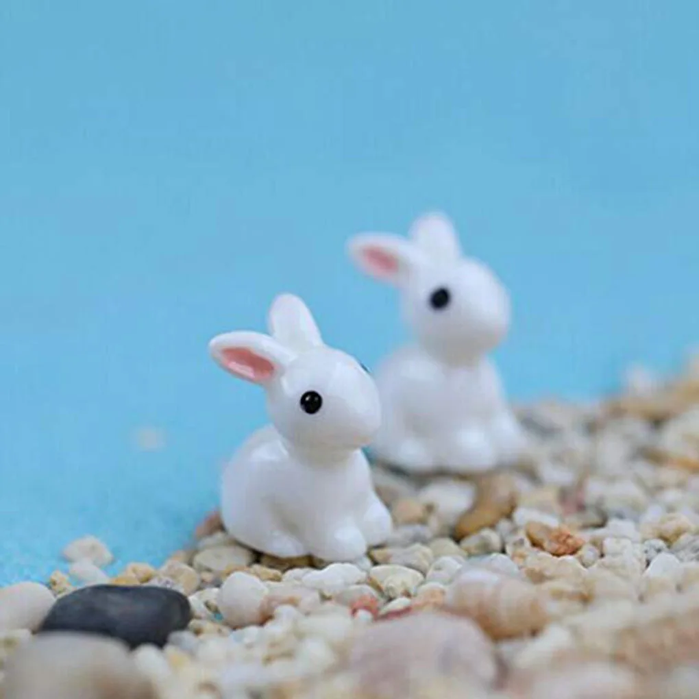 10pcs Miniature Fairy Garden White Rabbits Mini Decor Accessories Resin Gardening Ornaments
10pcs Miniature Fairy Garden White Rabbits Mini Decor Accessories Resin Gardening Ornaments