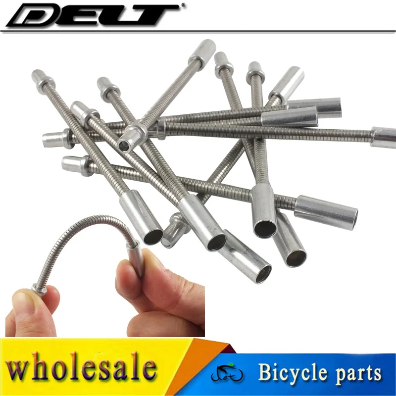 MTB folding Mountain Bicycle bike V brake tubes flexible tubes noodle guide hose stainless steel 95mm
MTB folding Mountain Bicycle bike V brake tubes flexible tubes noodle guide hose stainless steel 95mm