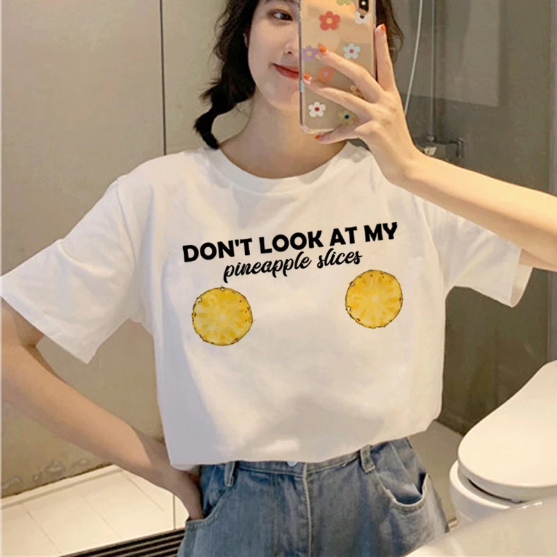 Kawaii Pineapple Harajuku T Shirts Women Ullzang Korean Style 90s T-shirt Fashion Graphic Cartoon Tshirt Grunge Top Tees Female
Kawaii Pineapple Harajuku T Shirts Women Ullzang Korean Style 90s T-shirt Fashion Graphic Cartoon Tshirt Grunge Top Tees Female