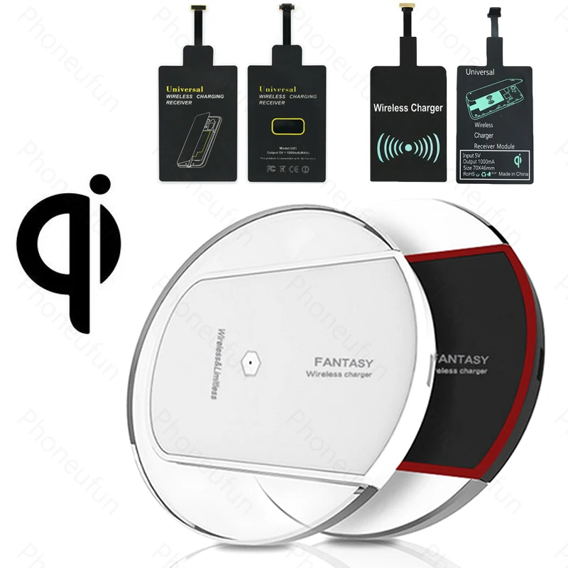 Upgraded Qi Wireless Charger Pad or with Micro USB Charging Receiver for Xiaomi Redmi 5 Plus 5A 6 Pro 6A Note 4 5 4x for P8 lite
Upgraded Qi Wireless Charger Pad or with Micro USB Charging Receiver for Xiaomi Redmi 5 Plus 5A 6 Pro 6A Note 4 5 4x for P8 lite