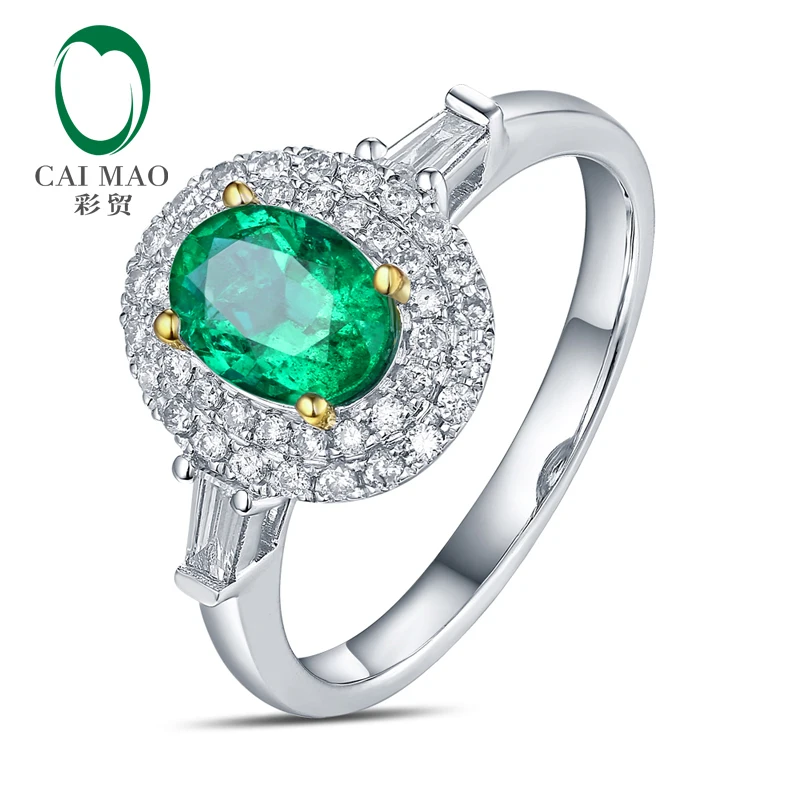Классическое 14k многоцветное золото 0.92ct натуральный изумруд 0.35ct бриллиантовое обручальное кольцо Caimao ювелирные изделия
Классическое 14k многоцветное золото 0.92ct натуральный изумруд 0.35ct бриллиантовое обручальное кольцо Caimao ювелирные изделия